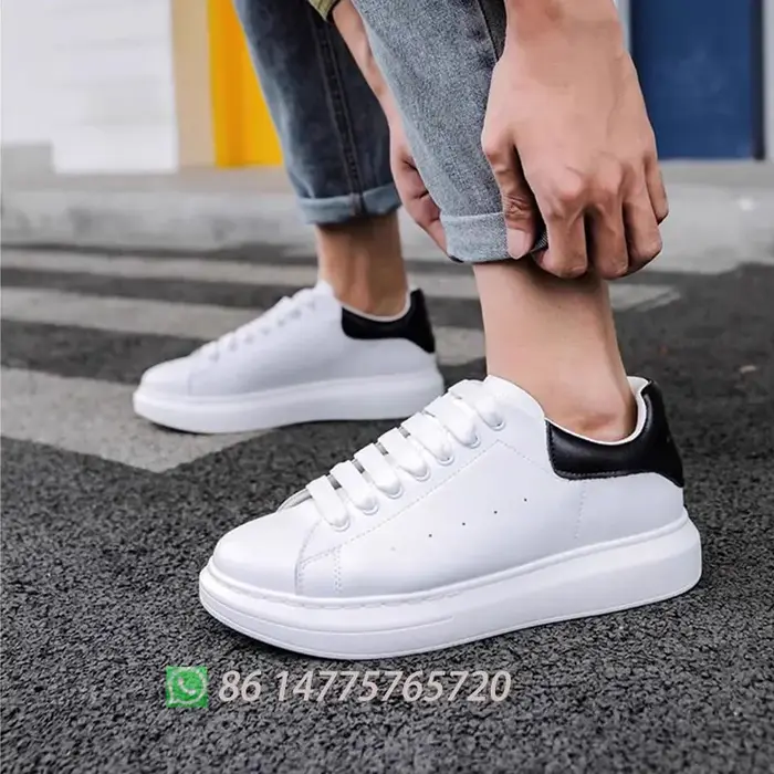 Sneakers plateforme unisexes pour femmes et hommes, printemps et automne - mode polyvalente, chaussu