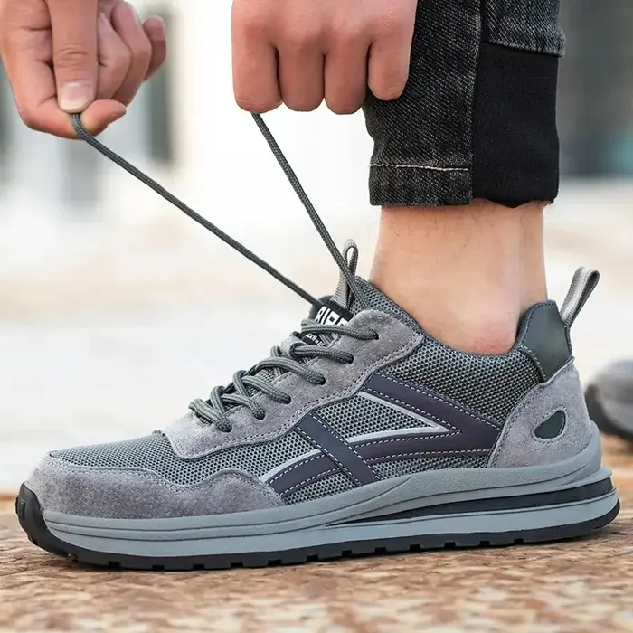 Sécurité légère d'orteil en acier de chaussures