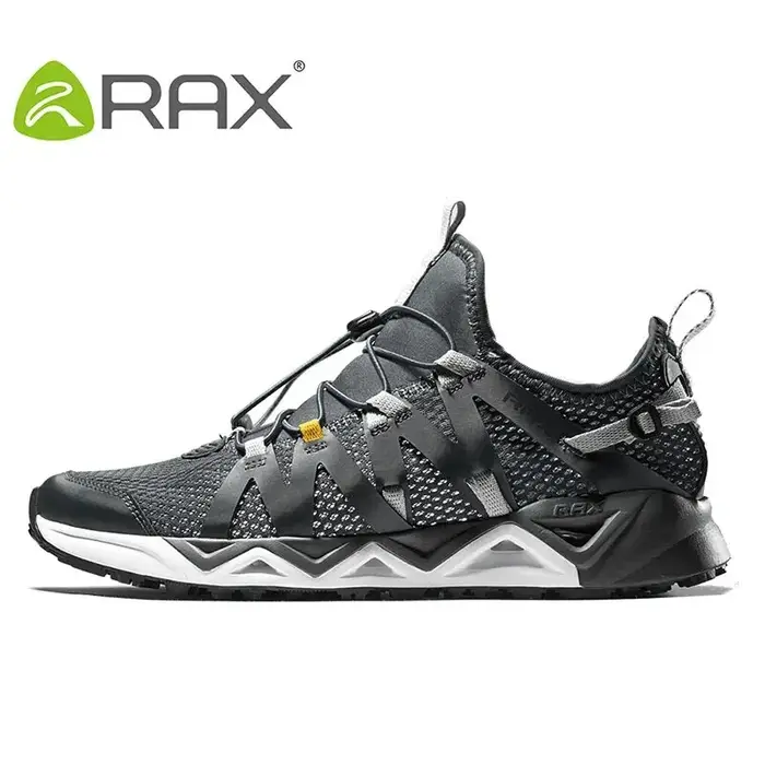 Rax-Chaussures de pêche respirantes à séchage rapide pour hommes et femmes, chaussures d'eau anti-al