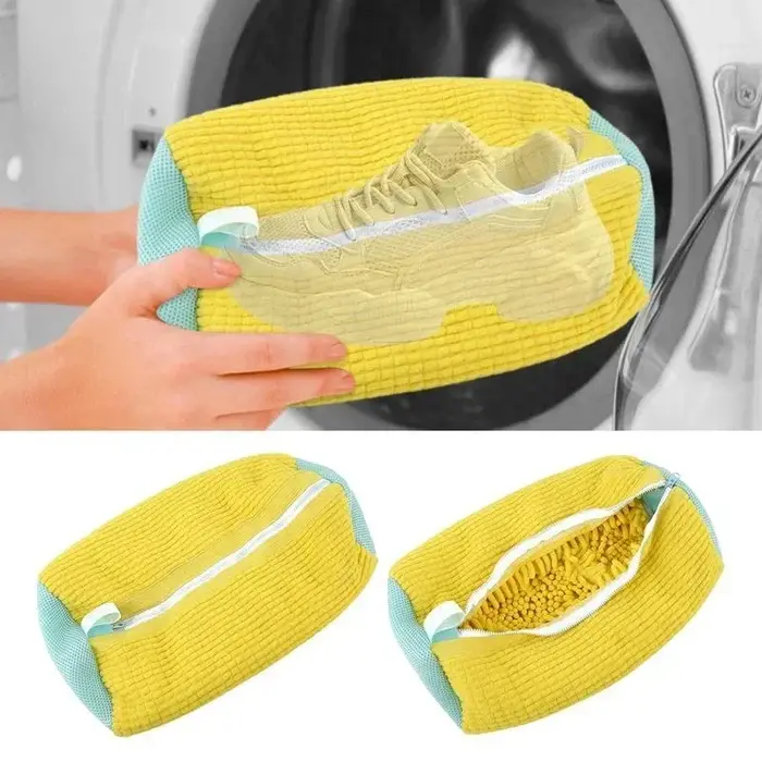 Sac de lavage de chaussures en coton