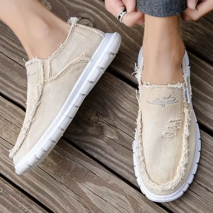 Chaussures en Toile Imprimée pour Homme