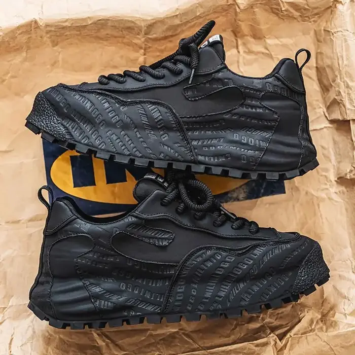 Nouvelles Chaussures de Sport Classiques à Plateforme pour Hommes