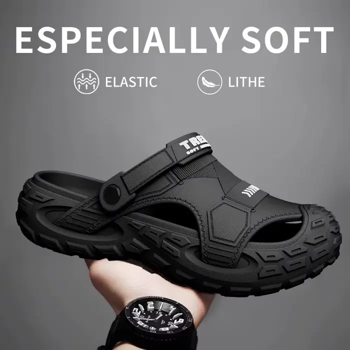 Sandales EVA 2026 pour Hommes – Été, Semelle Épaisse et Souple pour l'Extérieur, Chaussures de Plage