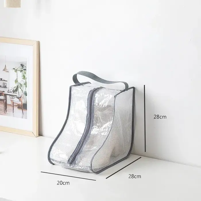 Sacs de rangement pour chaussures, couverture longue pour bottes de pluie, organisateur anti-poussiè