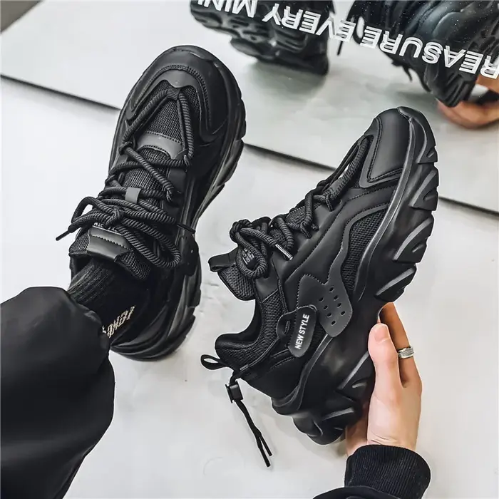 Chaussures de Sport à semelle épaisse pour hommes