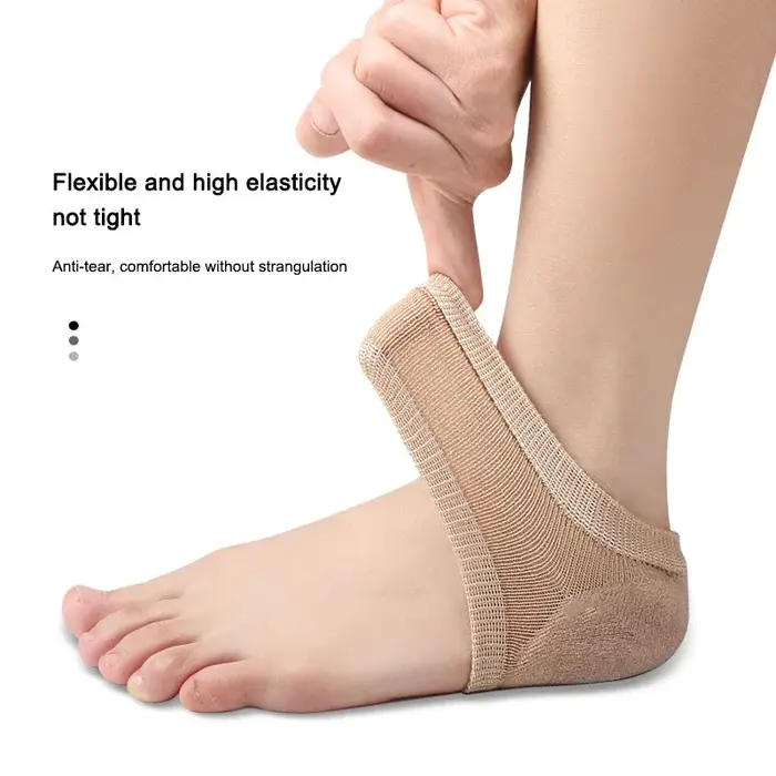 Manchon de protection du talon en Gel, coussinets de talon en Silicone, bonnets de talon, Support de
