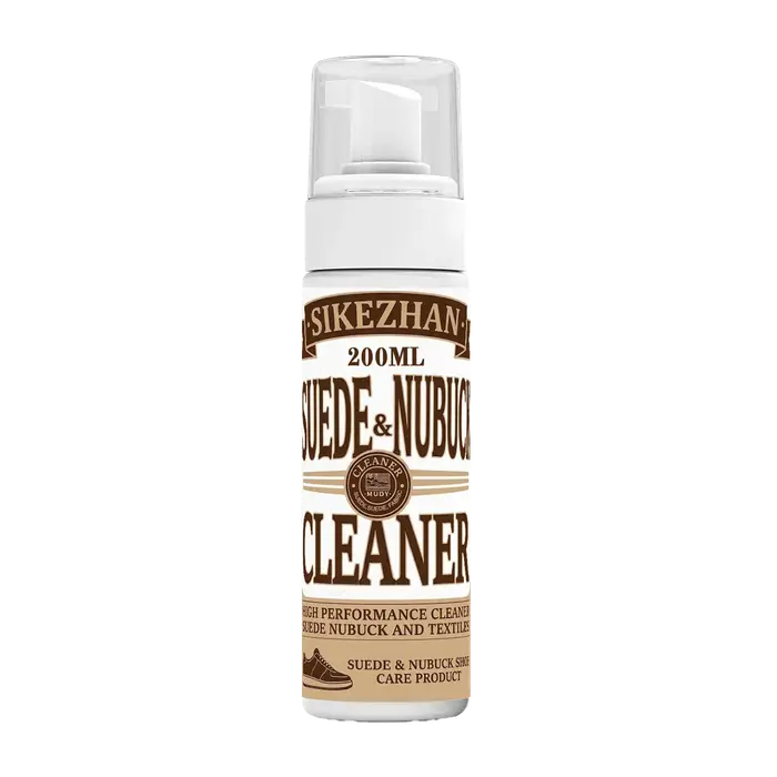 Kit de Nettoyage Premium pour Cuir et Nubuck – Mousse Nettoyante Sans Eau, Détachant, Brosse et Acce