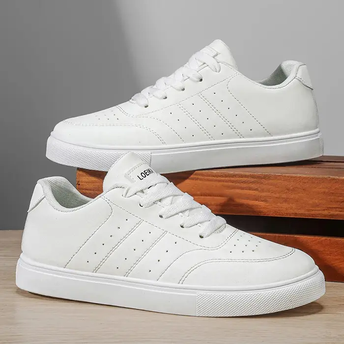 Sneakers classiques décontractées pour hommes | Chaussures de skate minimalistes à lacets