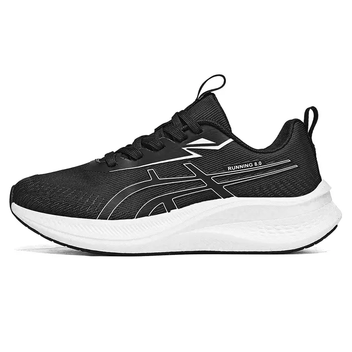Chaussures de course légères et coussinées pour hommes, baskets de sport antidérapantes, chaussures