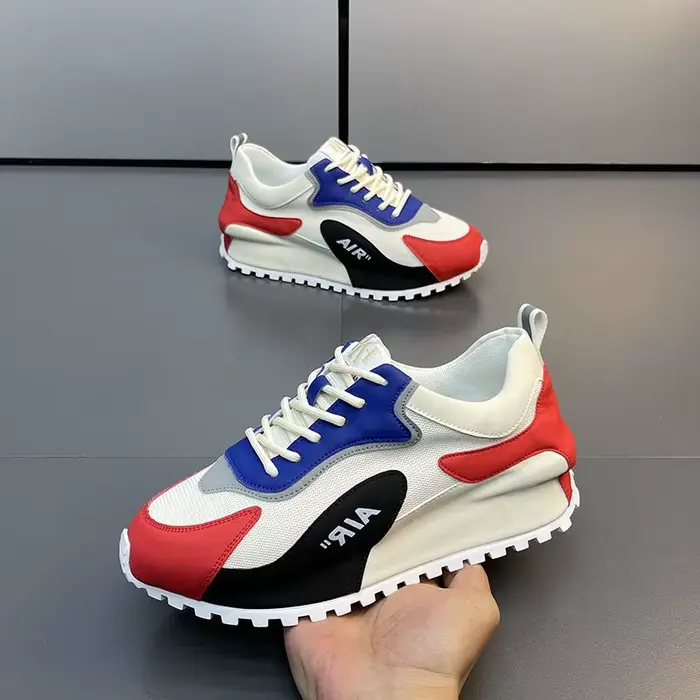 Grosses baskets hommes couverture bas conseil chaussures mode décontracté microfibre cuir maille respirant augmenté