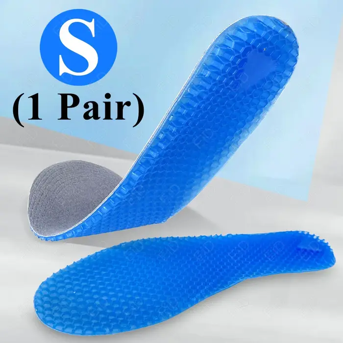 EiD-Semelles intérieures en gel de silicone pour chaussures de sport, modèle anti-alde, absorption d