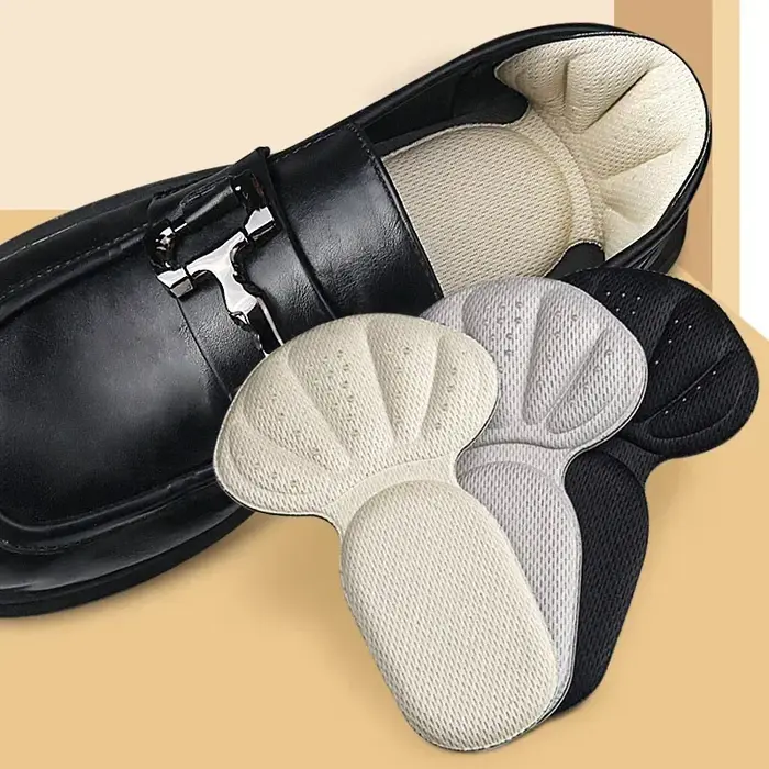 Autocollants de protection de talon en forme de T, coussinets de pieds pour baskets, coussinets de c