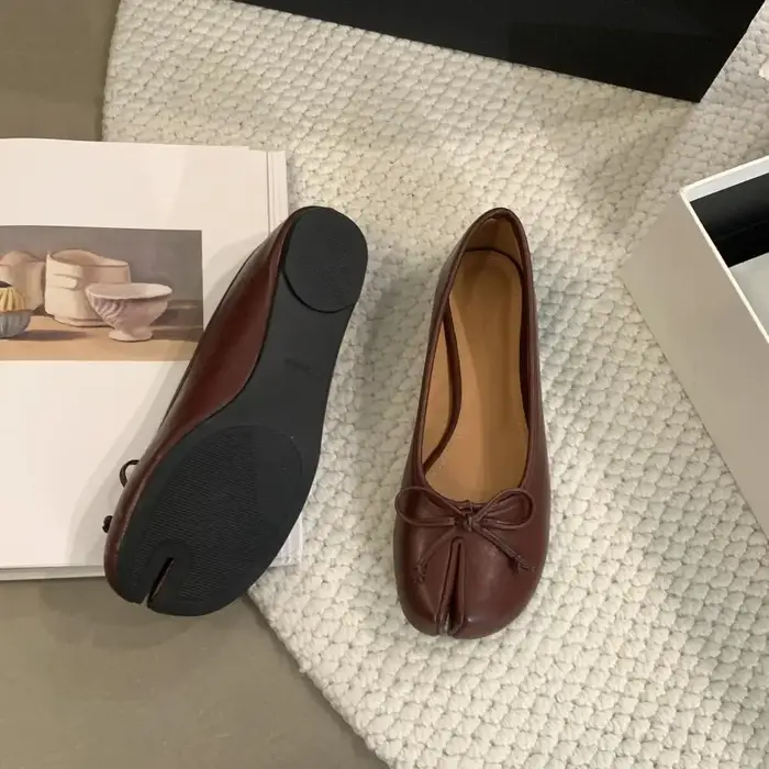Tabi Ninja – chaussures plates en cuir confortables pour femmes