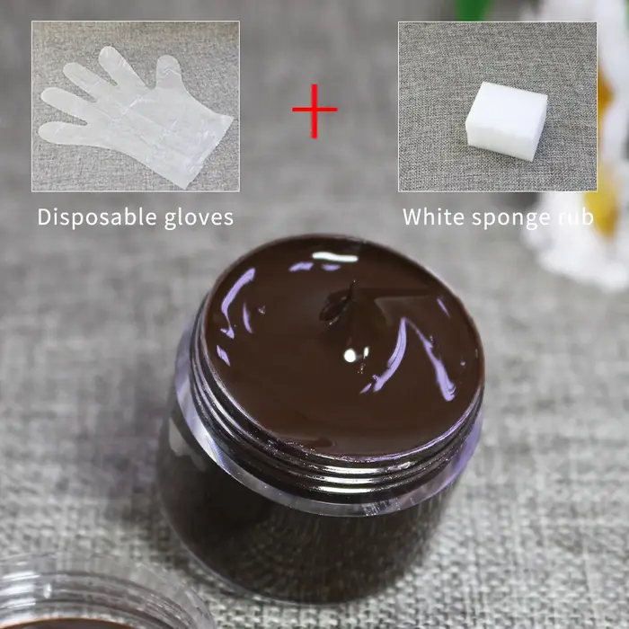 Peinture pour cuir, crème pour chaussures