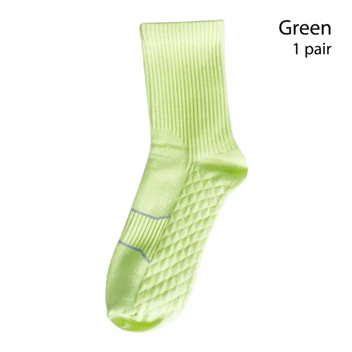 Chaussettes de sport respirantes et douces pour la course à pied, chaussettes de basketball mignonne