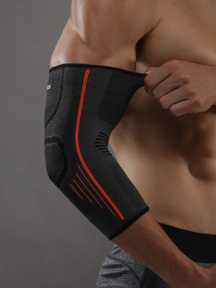 VBOSi 1 pièce femmes hommes respirant élastique coudière – Support sportif pour le badminton, le basket-ball et la pêche