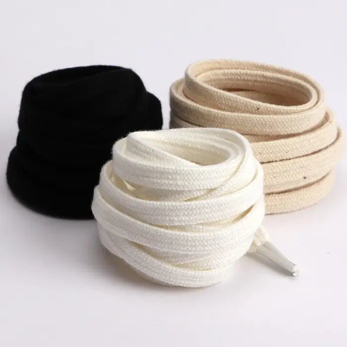 1 paire de lacets plats classiques baskets en toile chaussures de sport
