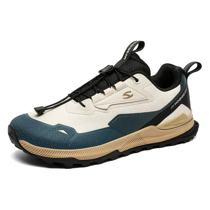 HOBIBEAR chaussures de marche de randonnée pour hommes femmes bande élastique baskets antidérapantes