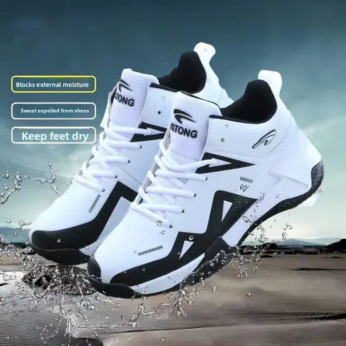Nouvelles Chaussures de Basketball Montantes Tendance pour Hommes
