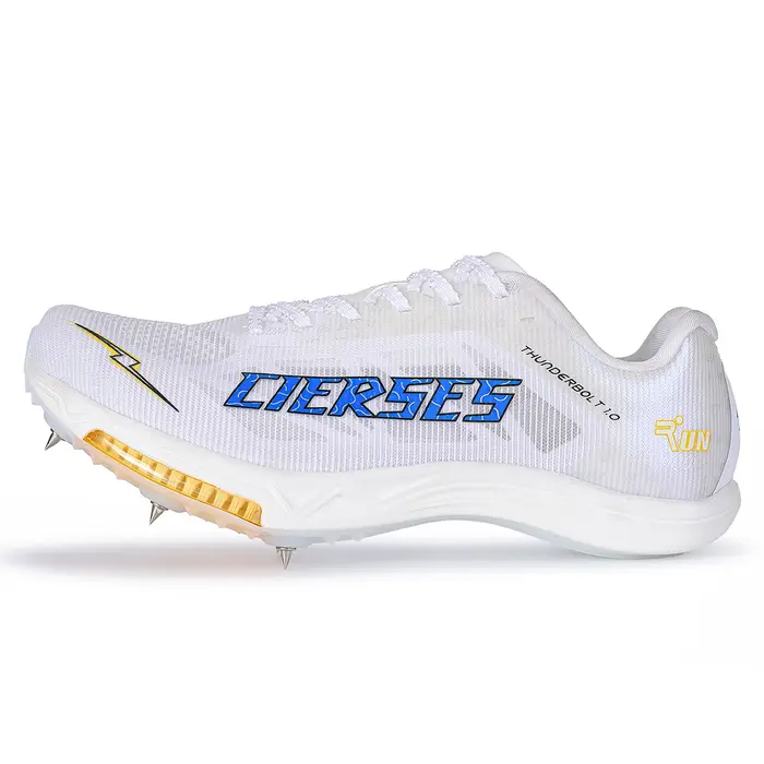 CIERSES arqué plaque de carbone piste champ Sprint pointes hommes coussin d'air Sneaker professionnel haute Springback chaussures de Sport d'entraînement