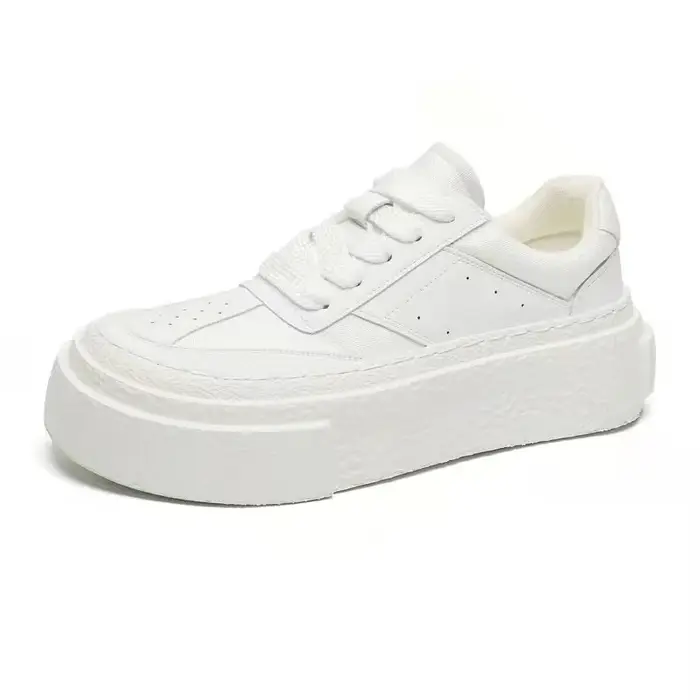 Encounaker-Chaussures de dehors à Plateforme Plate en Cuir NuSO k pour Homme, Décontractées, de Styl
