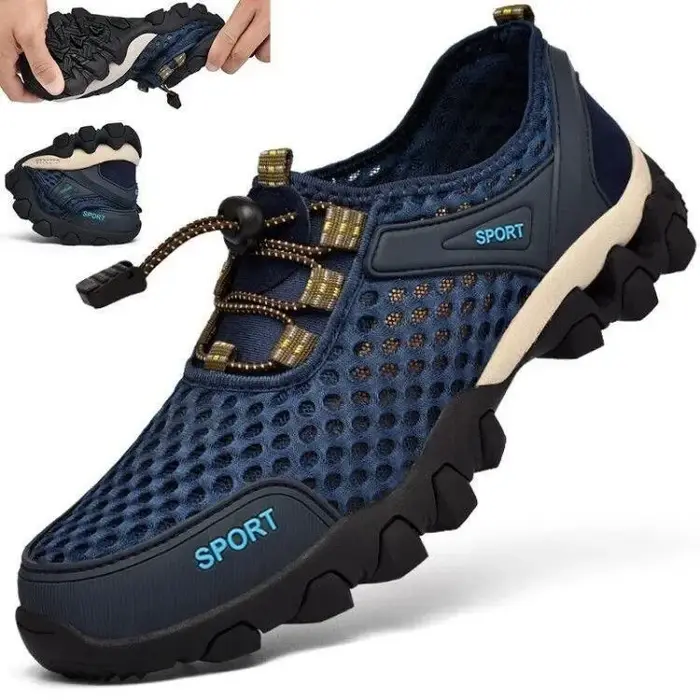 Chaussures de sport d'été en maille pour hommes