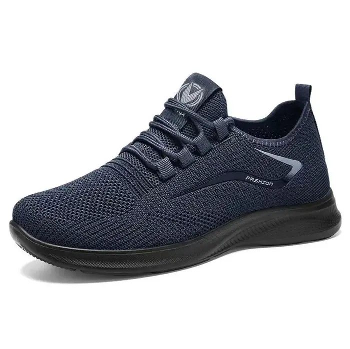 Chaussures de sport pour hommes respirant décontracté été nouvelle semelle souple respirant maille S