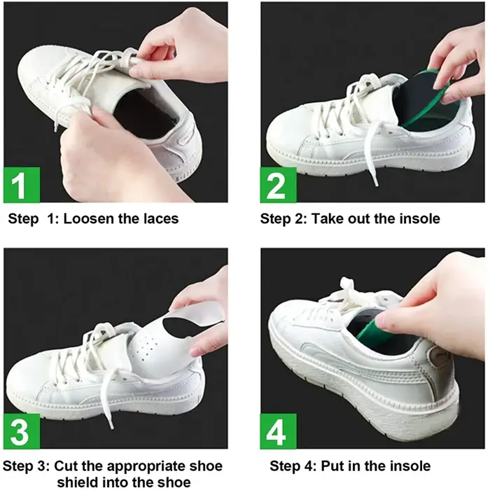 Protecteur de plis pour chaussures