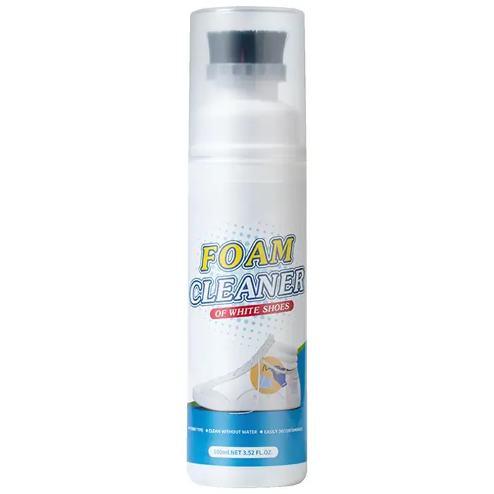 Nettoyant efficace pour chaussures blanches, nettoyage des chaussures de tennis avec brosse, kit de 