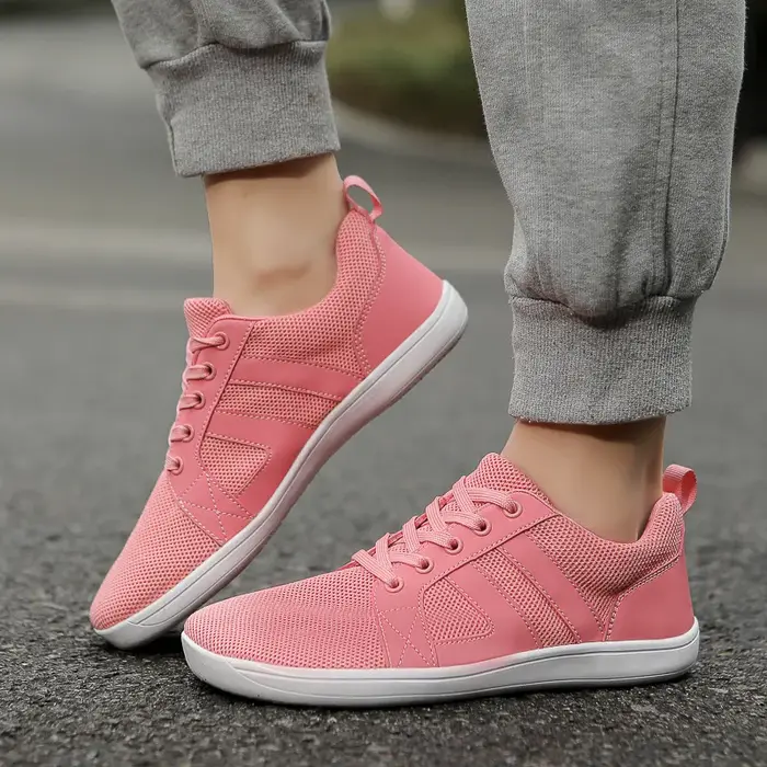 Chaussures pieds nus hommes baskets à bout large