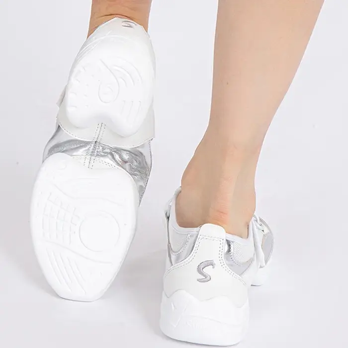 Sansha sandale baskets de danse pour l'été respirant maille sangle conception hommes femmes noir blanc chaussures