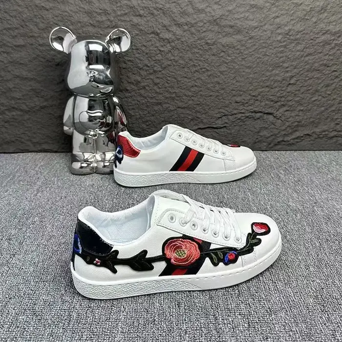 Nouvelles chaussures de sport décontractées pour hommes à lacets, brodées, basses, semelle souple, t