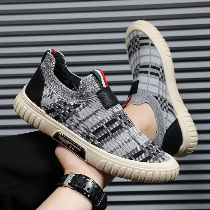 Baskets d'été respirantes pour hommes, chaussures décontractées, loisirs, sans cuir, livraison gratuite, classique, tendance originale 2025
