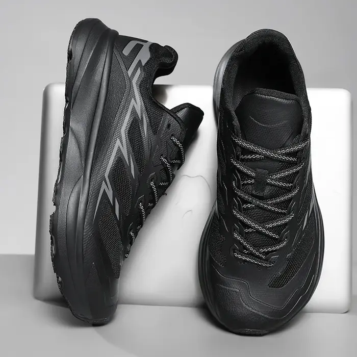 ELUVA chaussures larges anti-dérapant léger respirant chaussure de course minimaliste pieds nus chau