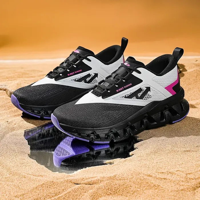 Chaussures de course planche de carbone spécialité Marathon hommes sport respirant léger femmes confortable athlétique antidérapant baskets