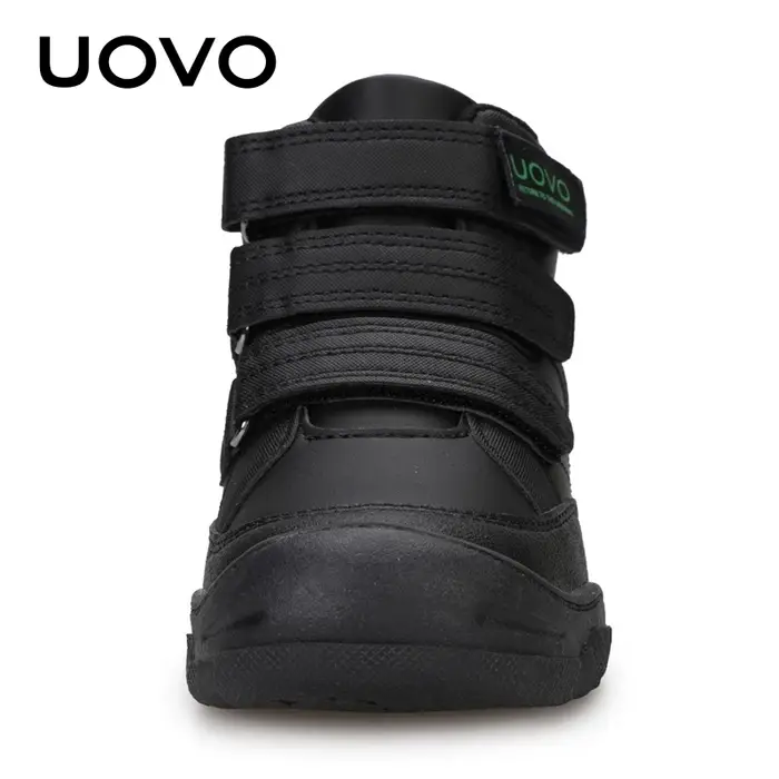 UOVO nouveauté chaussures d'école mi-mollet garçons randonnée mode Sport en plein air enfants espadrilles décontractées taille # 26-36