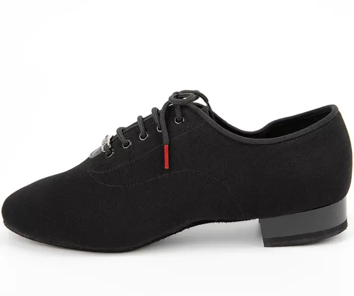 TOP chaussures de danse chaussure latine moderne hommes peau de vache semelle à deux points tissu Ox