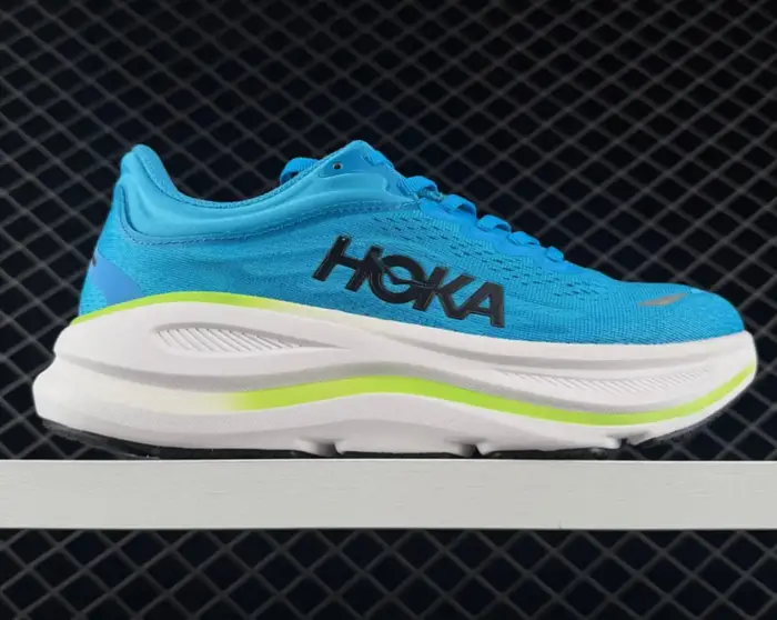 HOKA Original Bondi 9 Chaussures de course légères pour hommes et femmes, amorti élastique, baskets de course sur route, baskets respirantes pour activités de plein air
