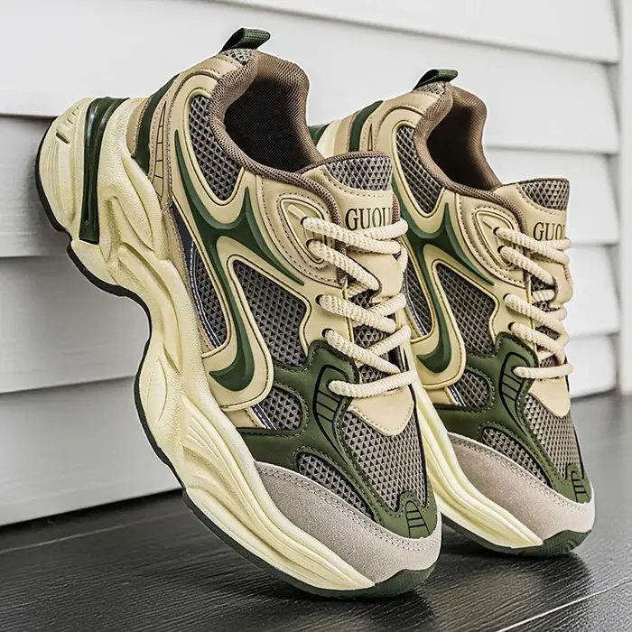Chaussures de sport décontractées pour hommes, tendance et à la mode, polyvalentes pour un usage quotidien, très adaptées aux activités sportives, de remise en forme et de course à pied pour hommes.