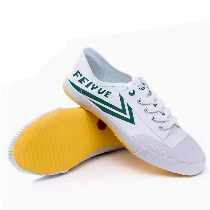 DaFu Sneakers Chaussures classiques, style classique, blanc et vert