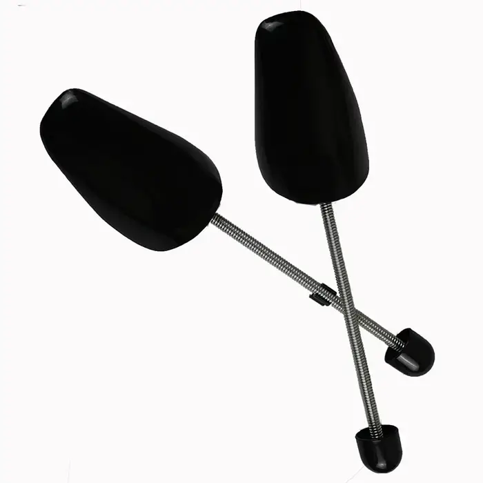 1 paire pratique en plastique longueur réglable Durable noir femmes hommes 2 voies chaussures civièr
