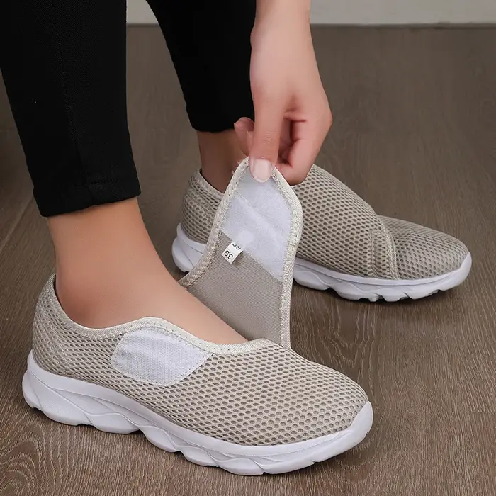 Chaussures orthopédiques décontractées pour pieds larges