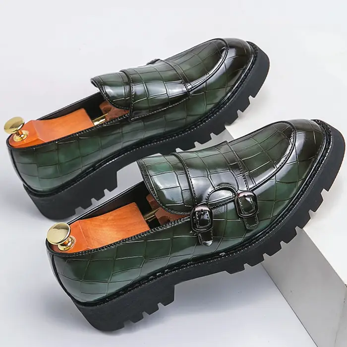 Mocassins à plateforme pour hommes