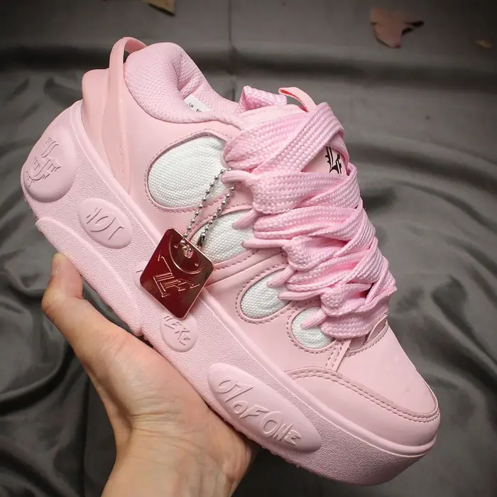 Chaussure décontractée basse style 'Bread' Pure Original Lamelo Ball, rétro, polyvalente, sportive,
