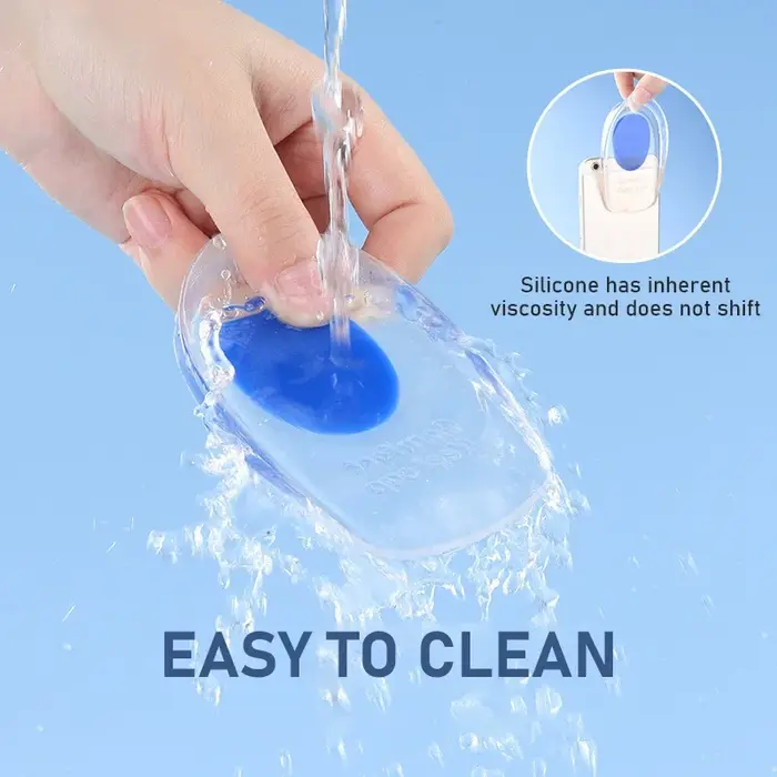 Semelles intérieures médicales en Silicone pour inserts de protection du talon, coussinets d'éperon 
