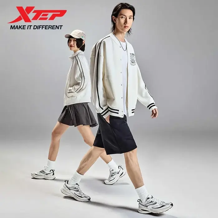 Xtep-Baskets rétro coordonnantes pour femmes