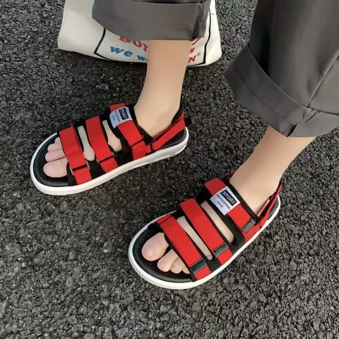 Sandales de style romain unisexe