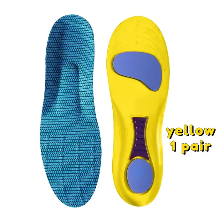 Semelles intérieures de Sport pour chaussures, semelles orthopédiques, Absorption des chocs, déodora
