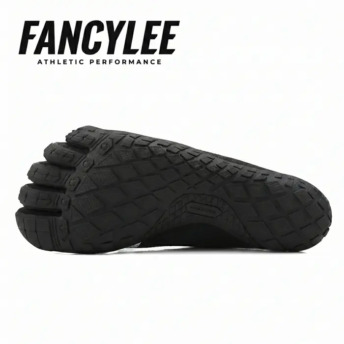 Maison FANCYLEE Chaussures Barefoot à Cinq Doigts Homme Professionnel Baskets Minimalistes Zero-Drop pour Musculation