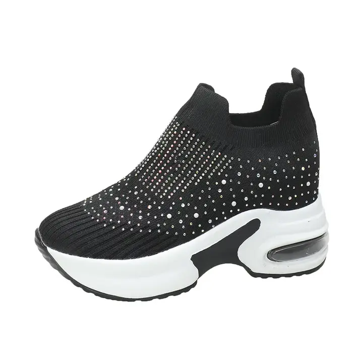 Chaussures à coussin d'air de haute qualité pour femmes, baskets légères et respirantes, de randonné